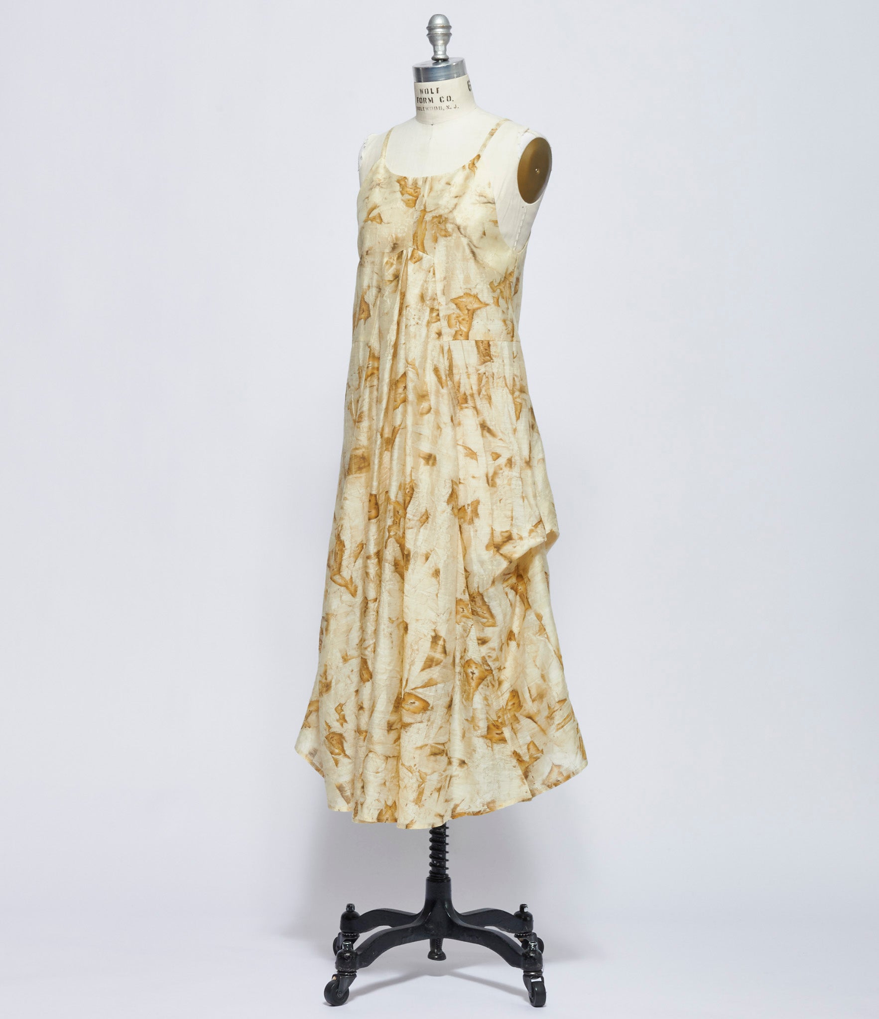 Chiahung Su Womens Tie Dyed Vintage Fabric Dress