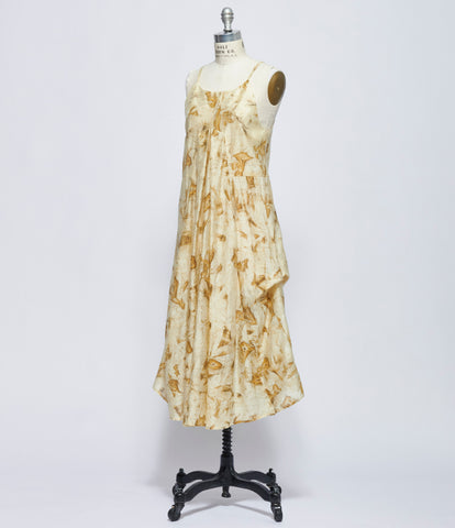 Chiahung Su Womens Tie Dyed Vintage Fabric Dress