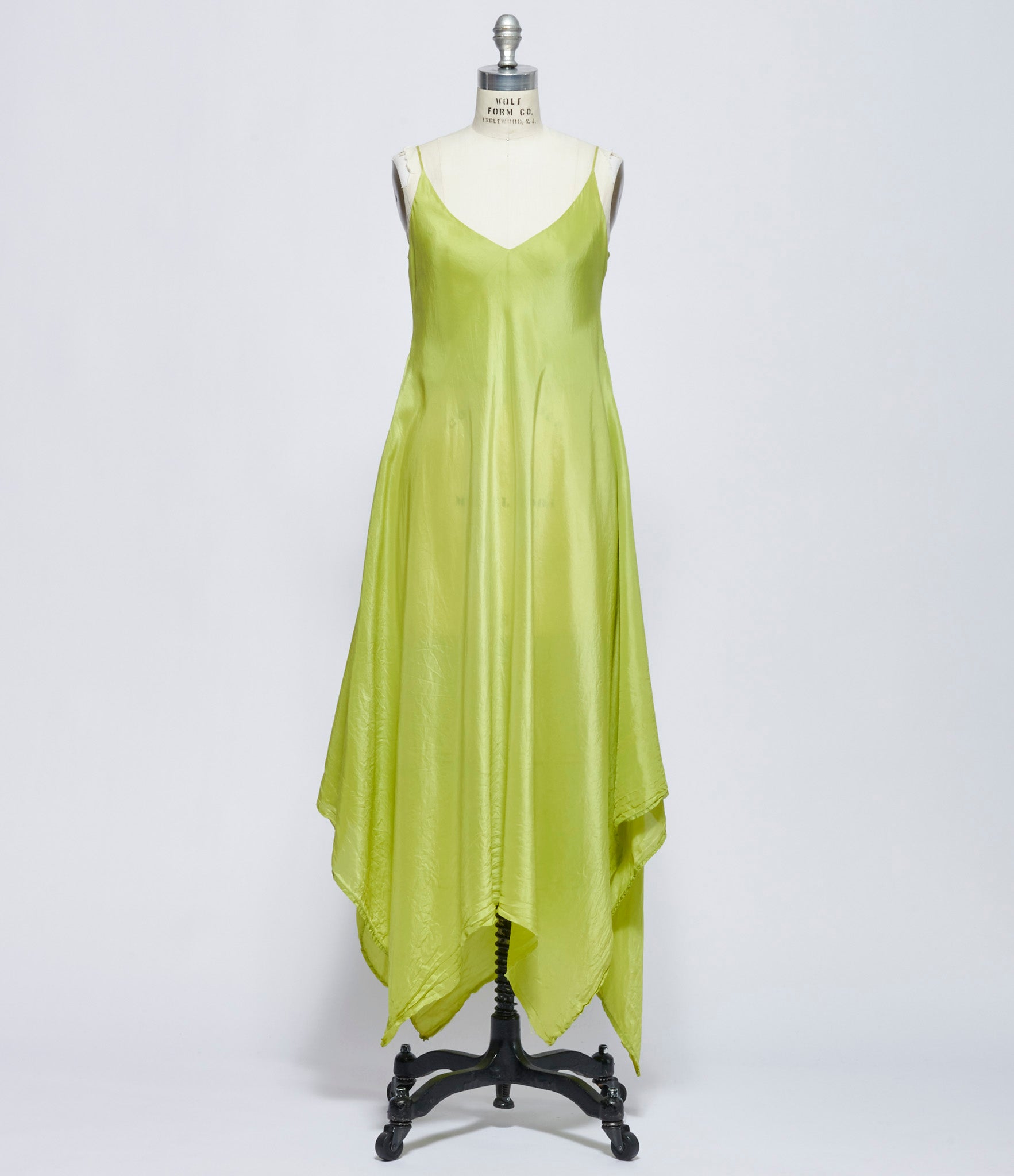 Marc Le Bihan Womens Chartreuse Robe Combi Pointe Doub