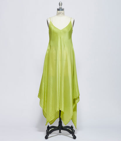 Marc Le Bihan Womens Chartreuse Robe Combi Pointe Doub
