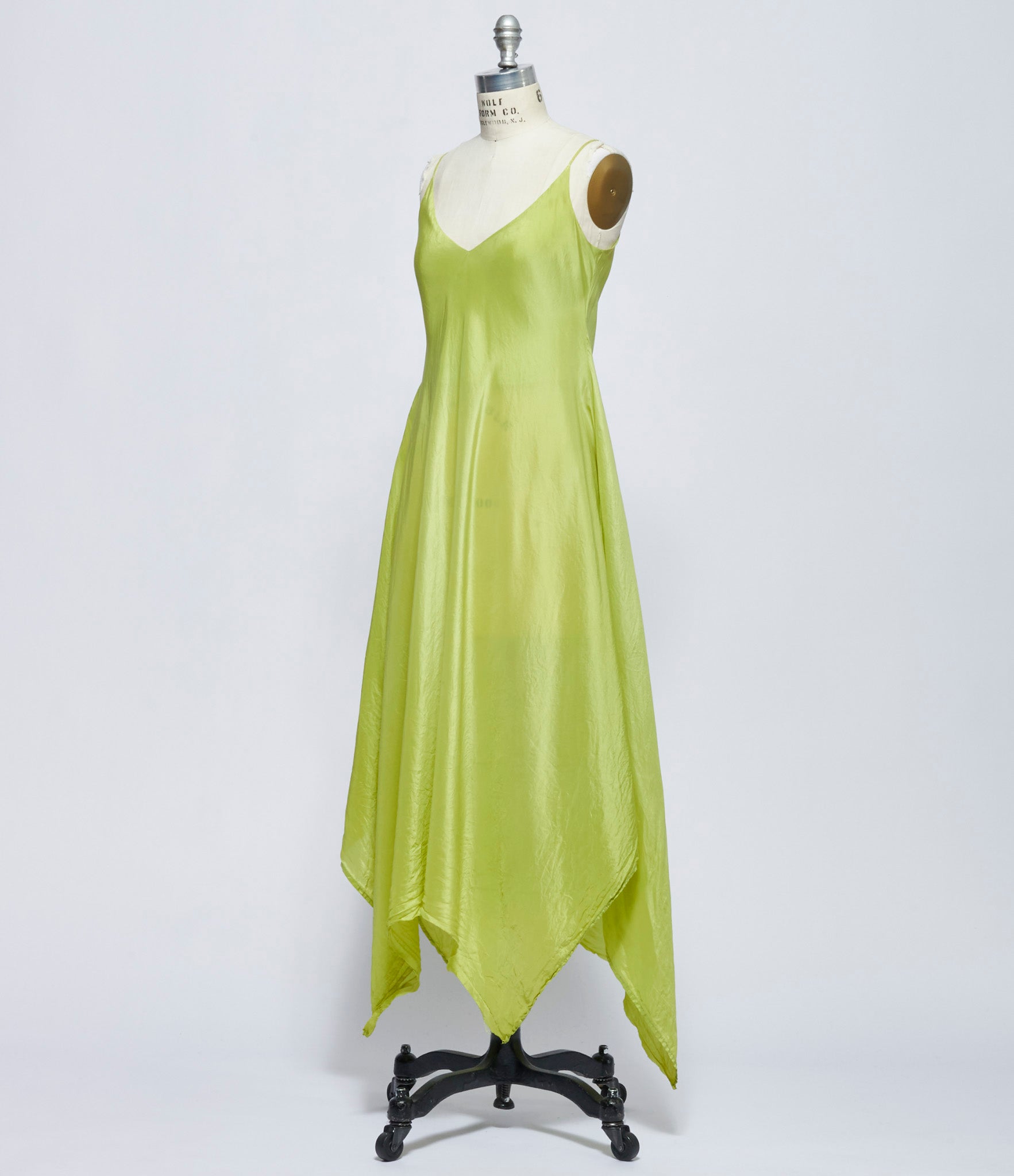 Marc Le Bihan Womens Chartreuse Robe Combi Pointe Doub
