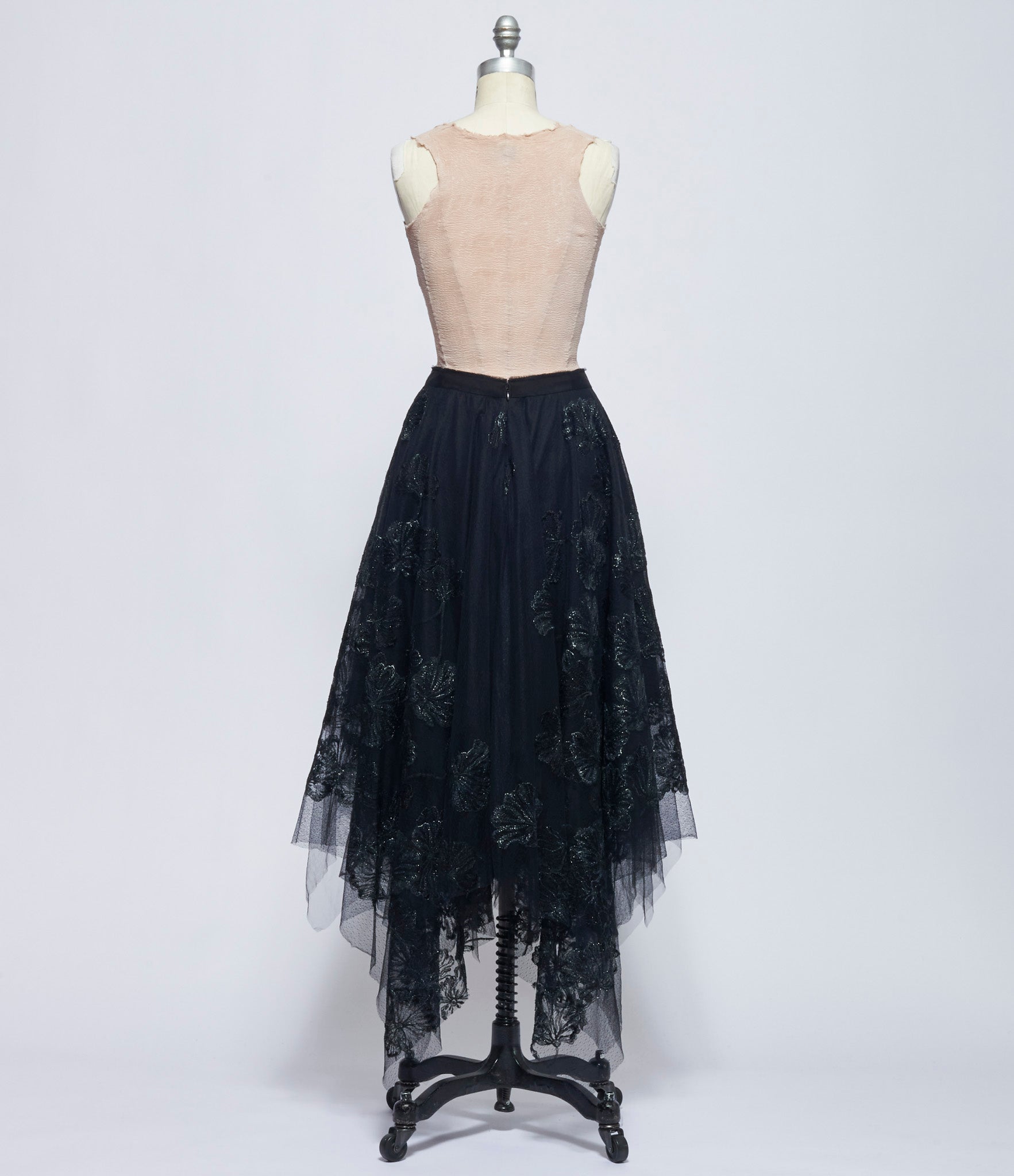 Marc Le Bihan Womens Noir Jupe Decalee 8 Pointes