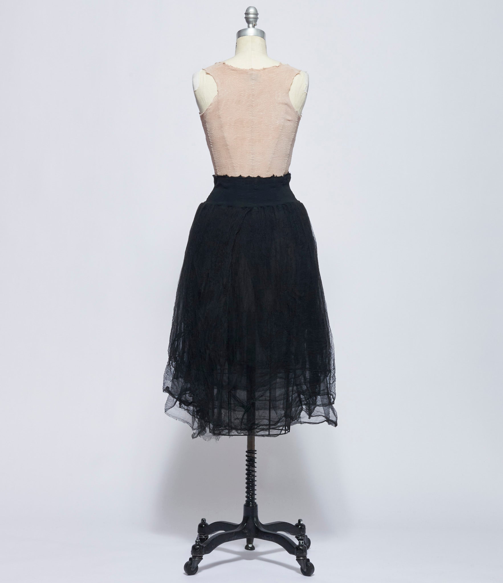 Marc Le Bihan Womens Noir Jupe Danseuse Stretch Skirt