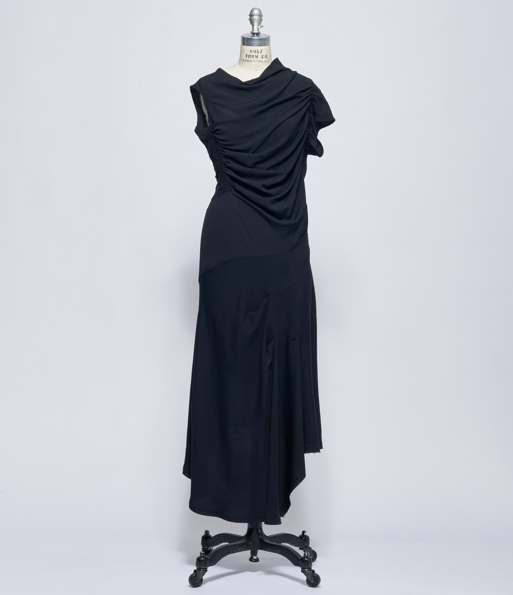 Marc Le Bihan Womens Noir Robe Tim Burton Longue