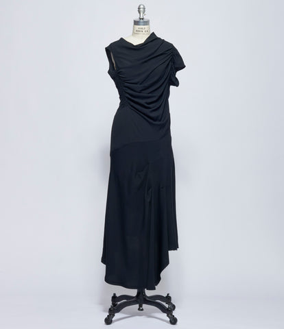 Marc Le Bihan Womens Noir Robe Tim Burton Longue