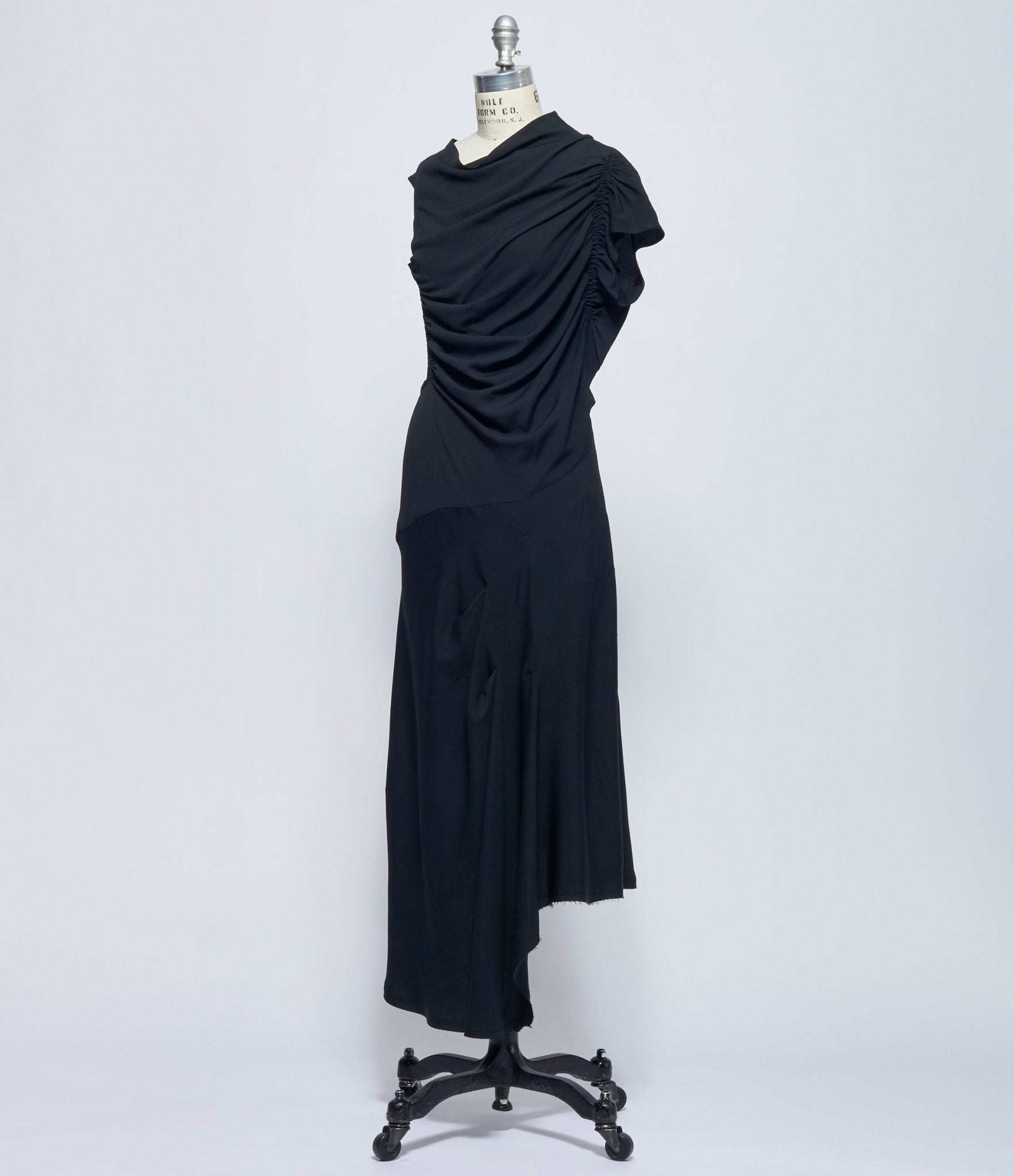 Marc Le Bihan Womens Noir Robe Tim Burton Longue