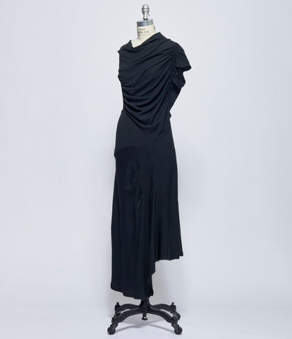 Marc Le Bihan Womens Noir Robe Tim Burton Longue