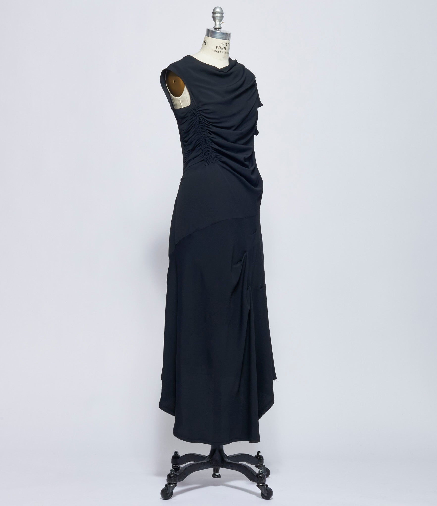 Marc Le Bihan Womens Noir Robe Tim Burton Longue