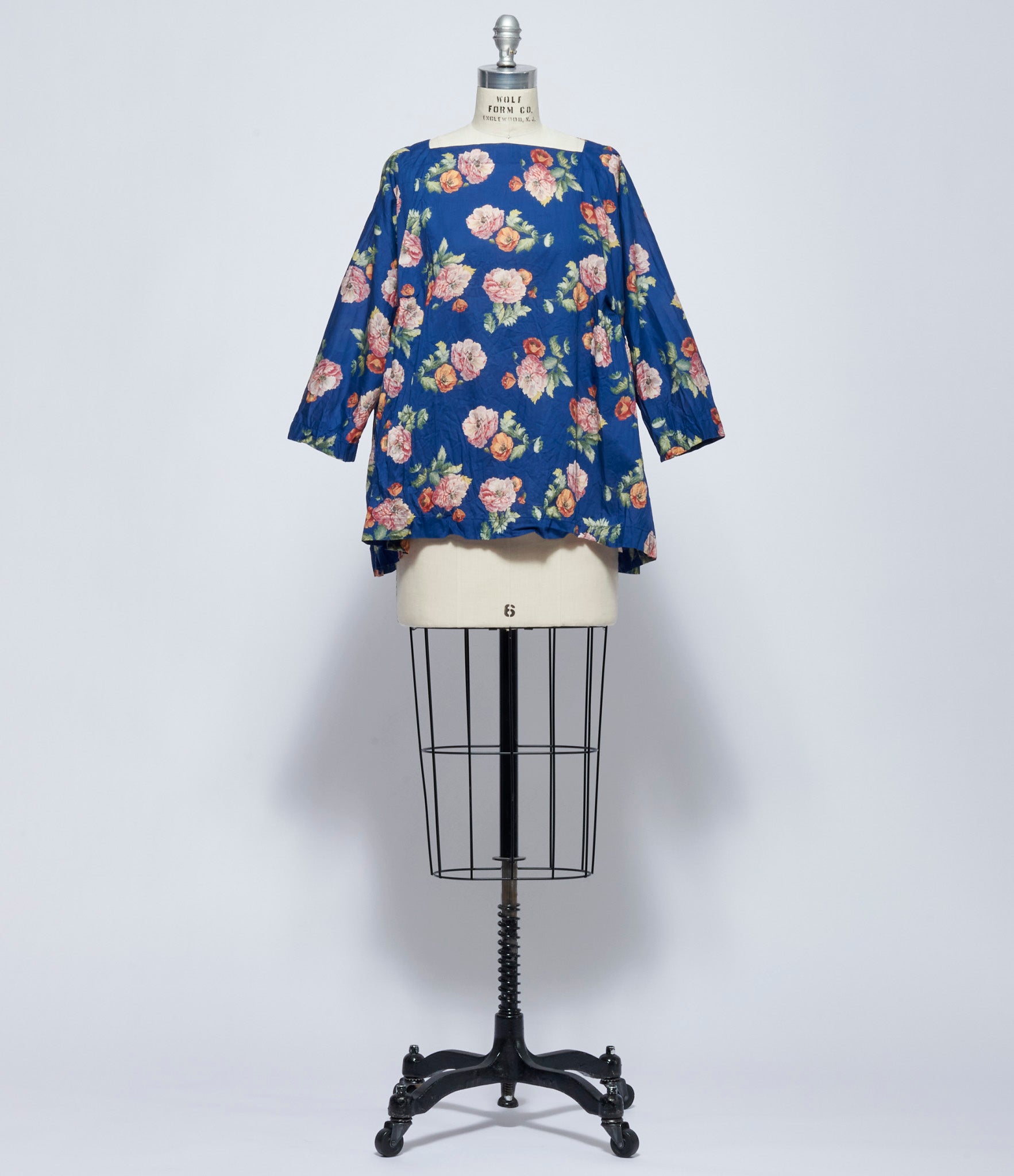 SS26 Daniela Gregis Womens Camicia Shirt Newpride h.65 Lavata Fondo Blu Rose Rosa