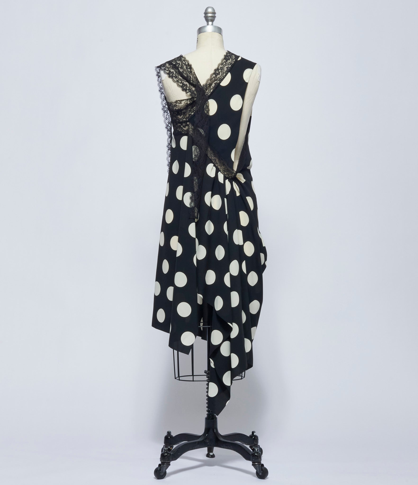 SS26 Junya Watanabe Womens Polka Dot Lace Dress