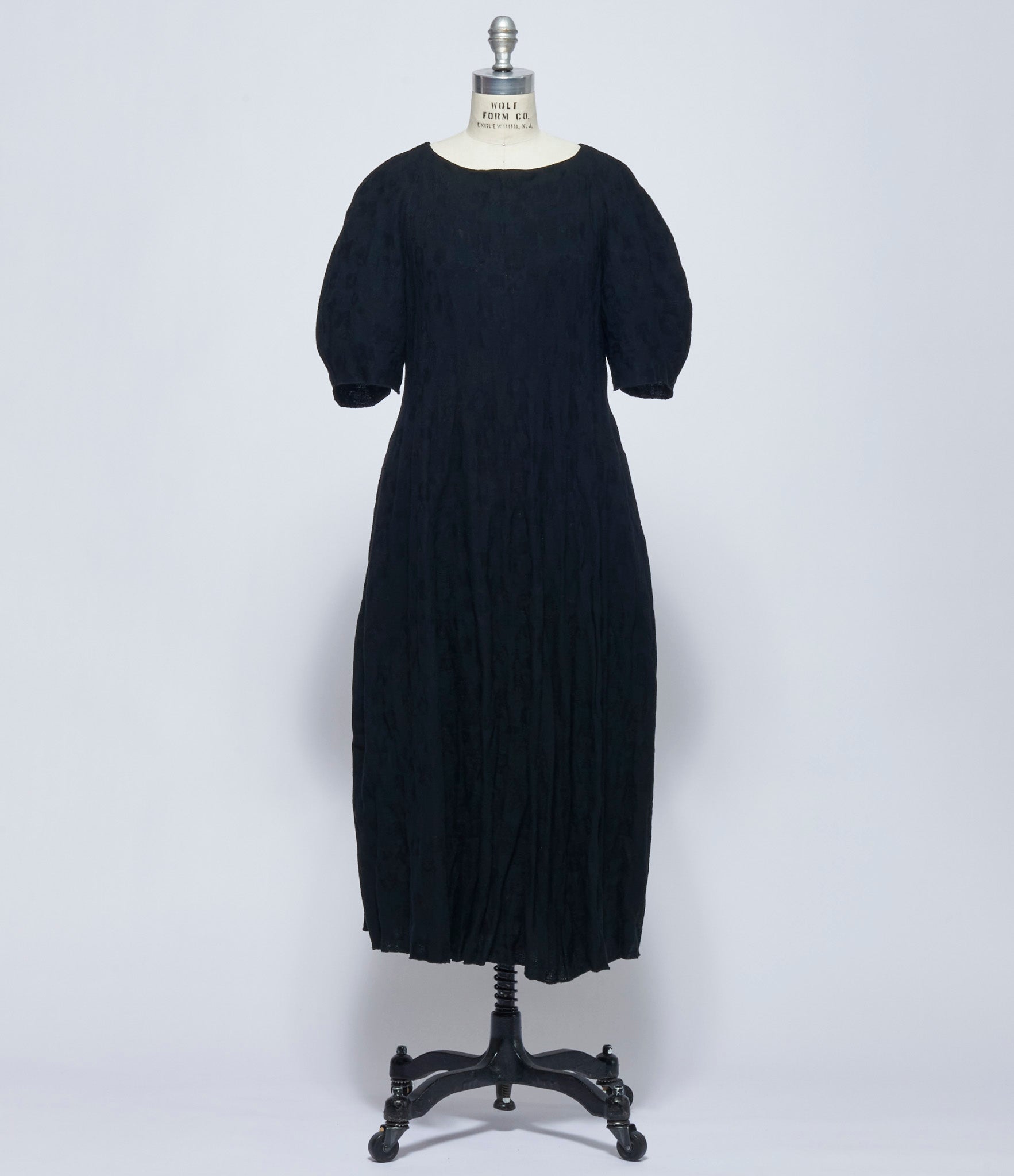 SS26 Boboutic Womens Black Painting Tapestry Dress