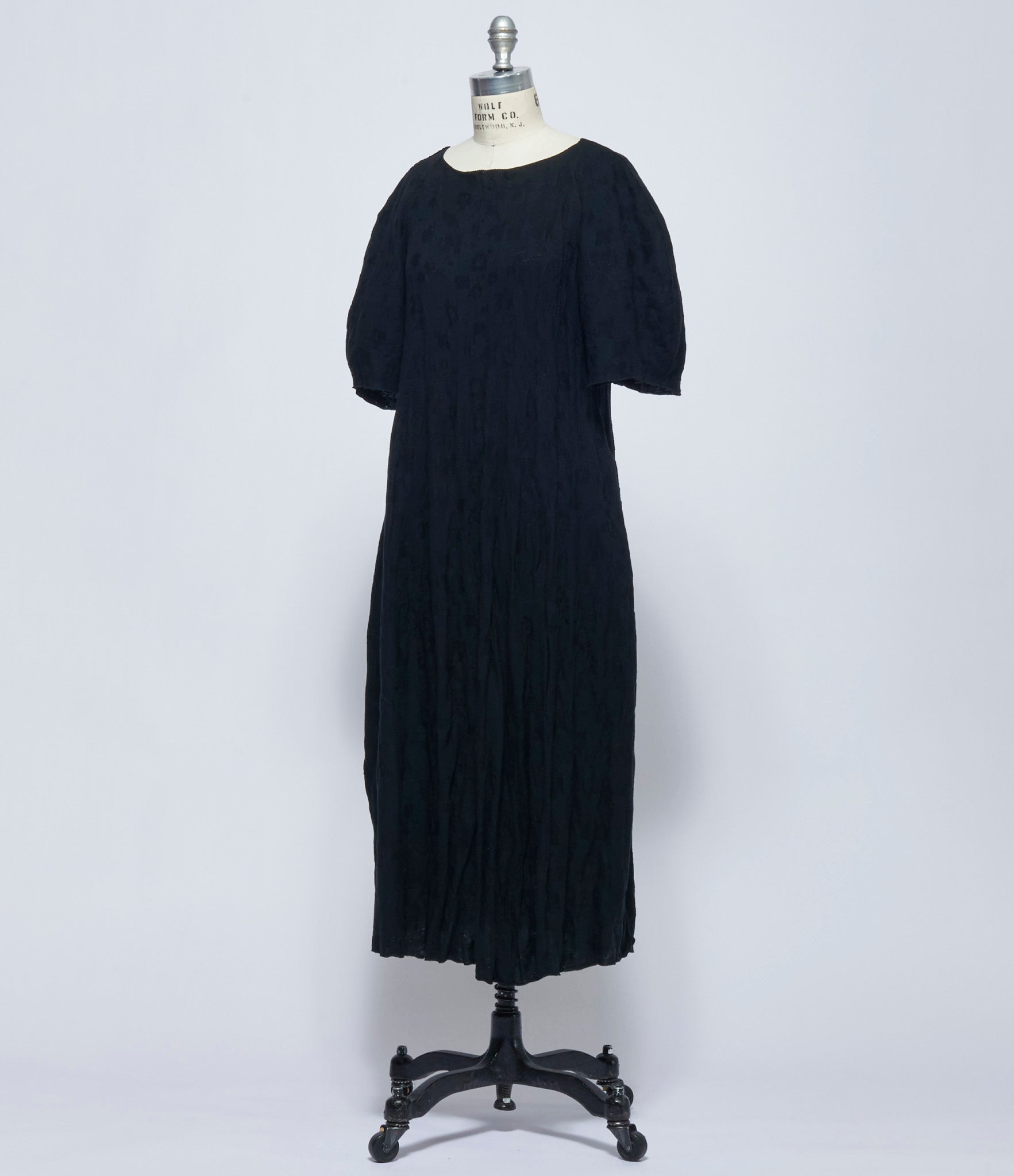 SS26 Boboutic Womens Black Painting Tapestry Dress