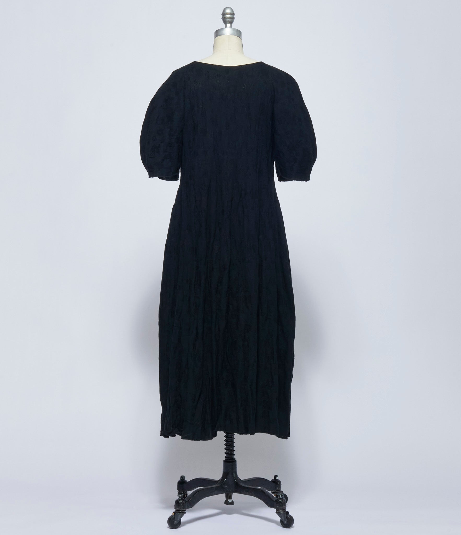 SS26 Boboutic Womens Black Painting Tapestry Dress