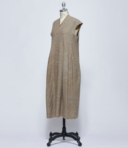 SS26 Boboutic Womens Taupe Dressing Dress