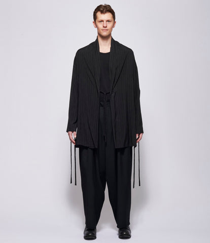 SS26 Yohji Yamamoto Mens Thin Stripe Jacket
