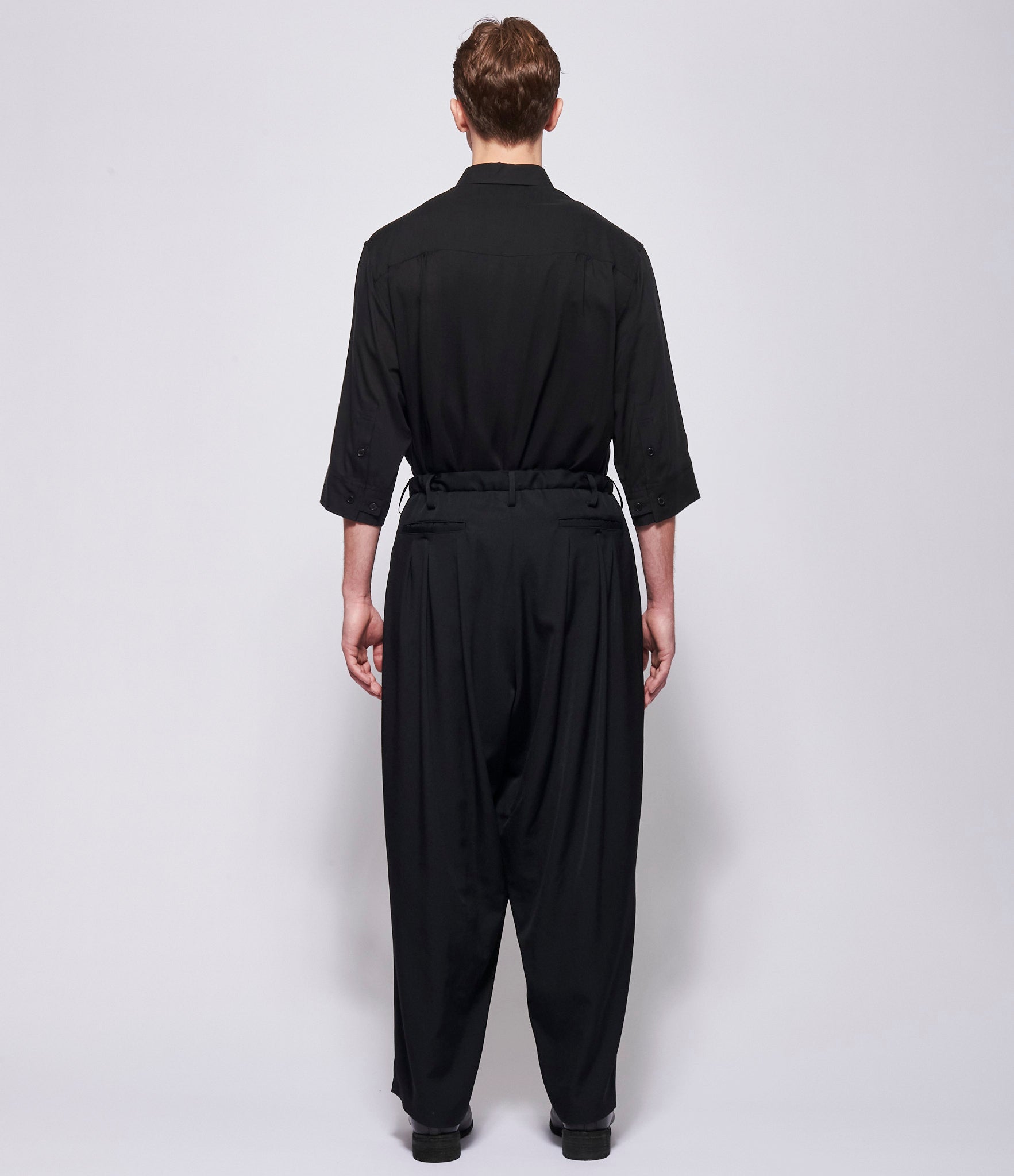 SS26 Yohji Yamamoto Mens 12 Tucks Pants