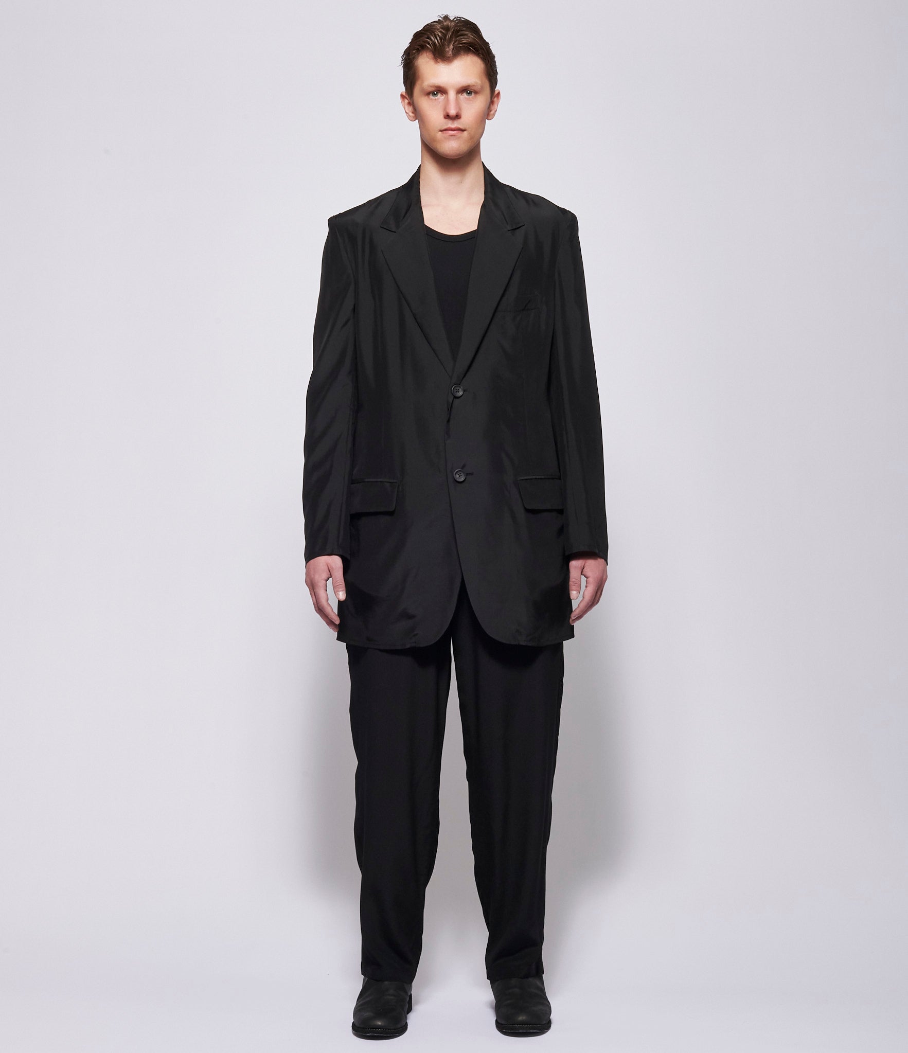 SS26 Yohji Yamamoto Mens 2 Button Jacket