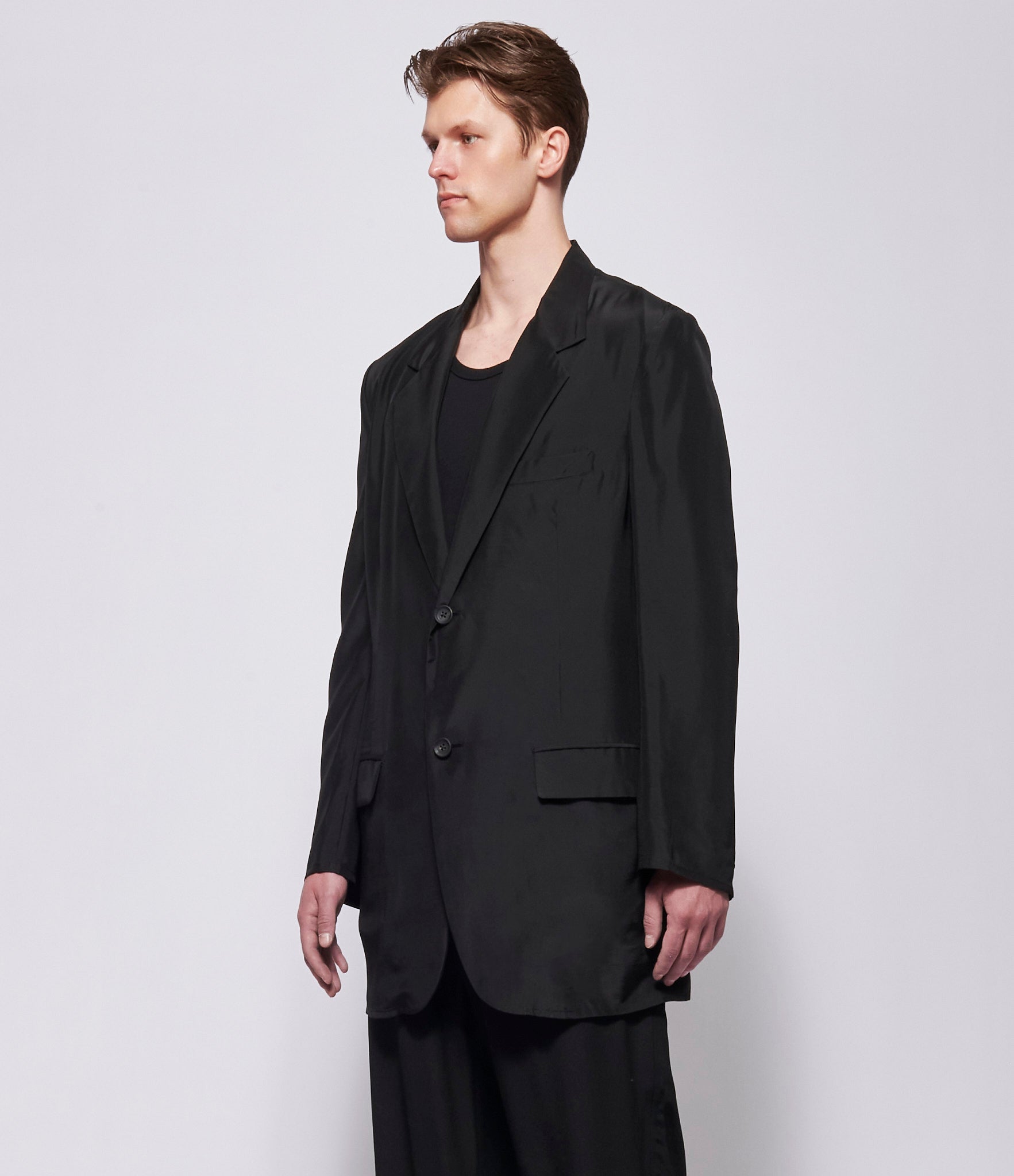 SS26 Yohji Yamamoto Mens 2 Button Jacket