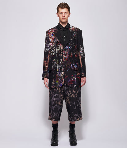 SS26 Yohji Yamamoto Mens 0606 Printed Jacket