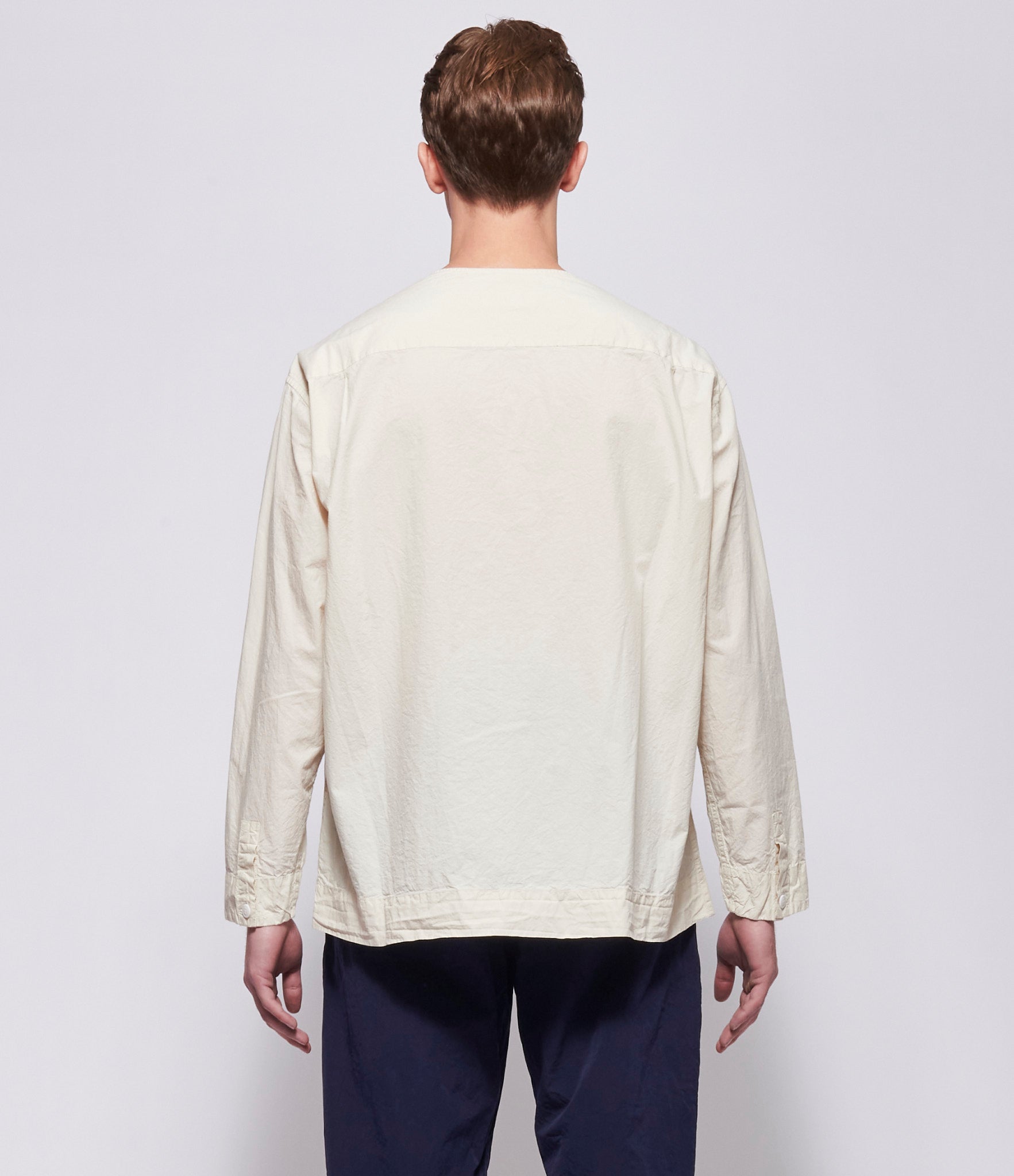 SS26 Casey Casey Mens Paul Shirt Ivory