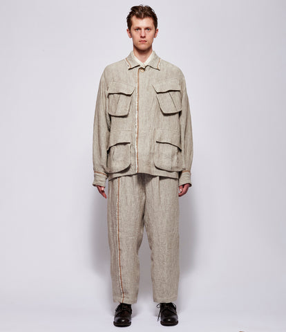 SS26 Uma Wang Mens Jute Jacket
