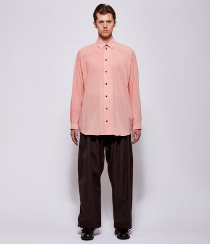 SS26 Jan Jan Van Essche Mens Madder Pink Shirt #100