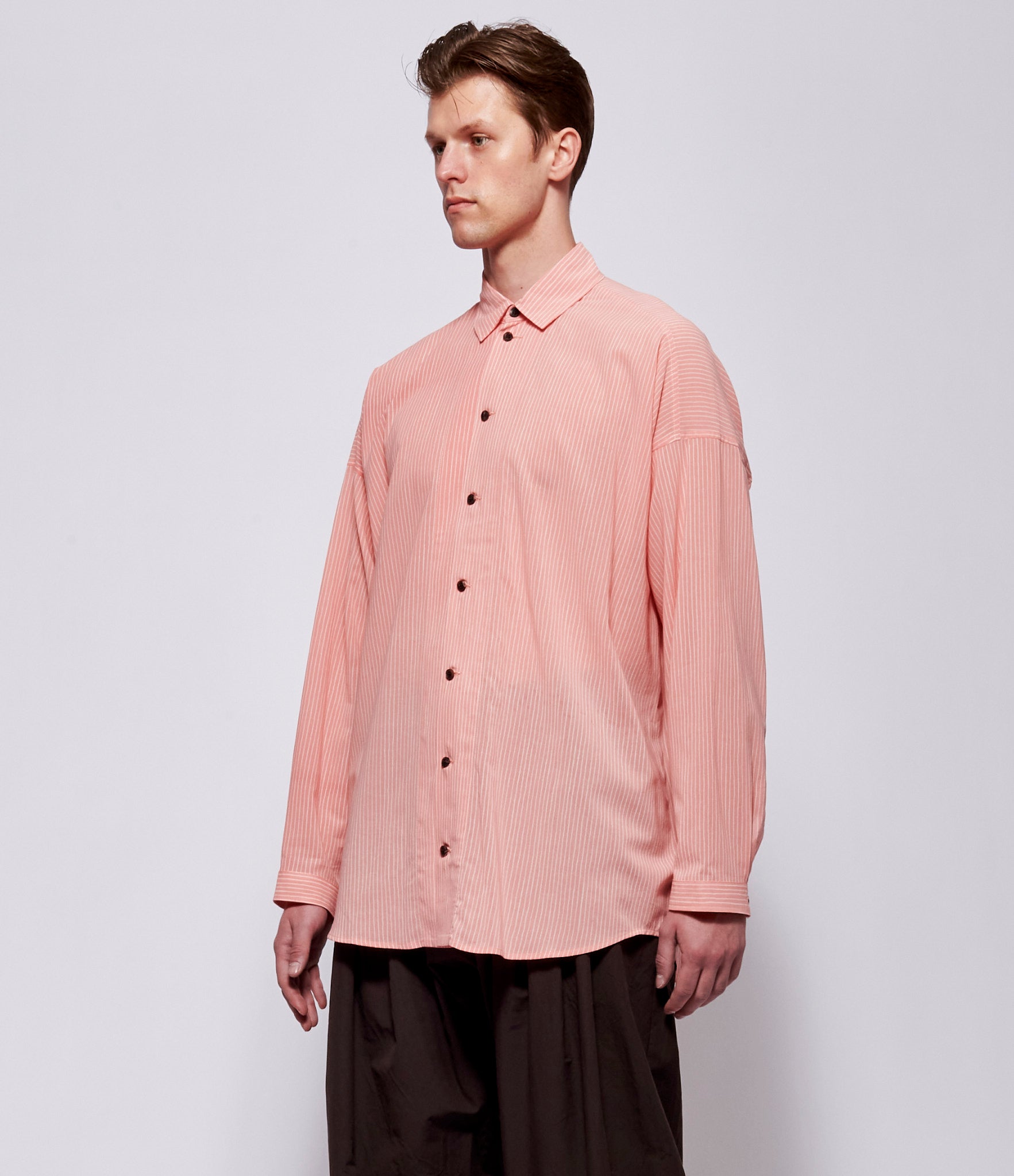 SS26 Jan Jan Van Essche Mens Madder Pink Shirt #100