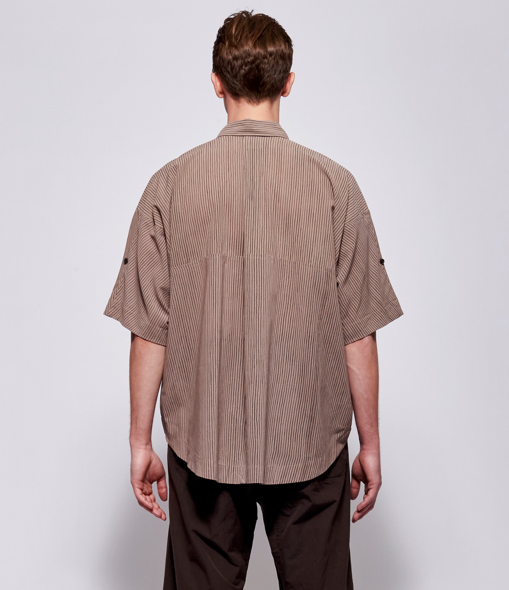 SS26 Jan Jan Van Essche Mens Madder Beige Shirt #114