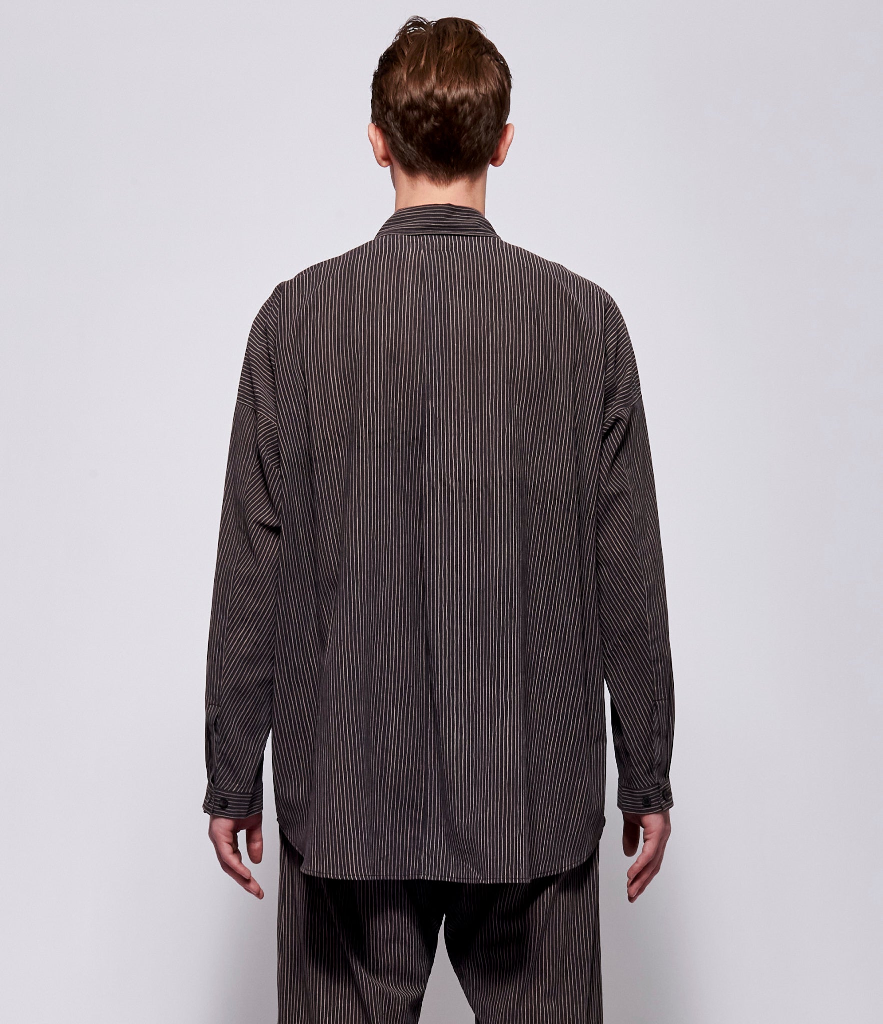 SS26 Jan Jan Van Essche Mens Gallnut Black Shirt #100