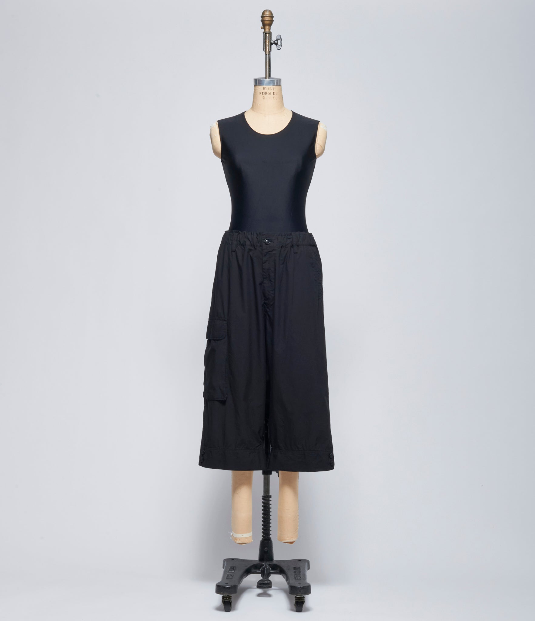 SS26 Y's MAIN Womens I-Hem Cuffs Sarquel Pants