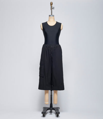 SS26 Y's MAIN Womens I-Hem Cuffs Sarquel Pants