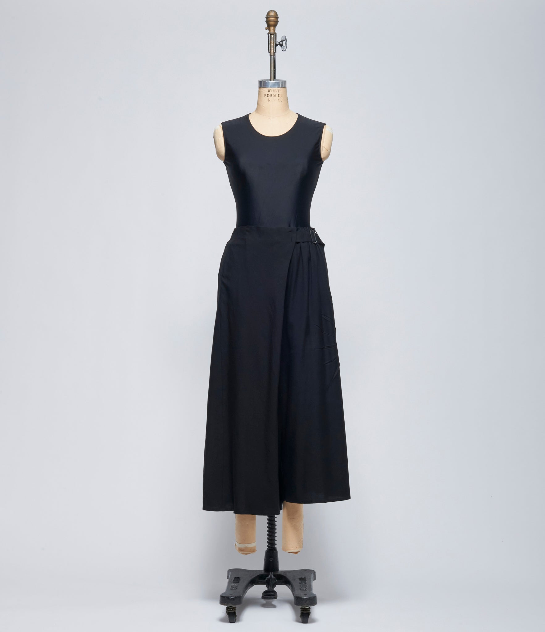 SS26 Yohji Yamamoto Womens R Wrap Skirt Pants