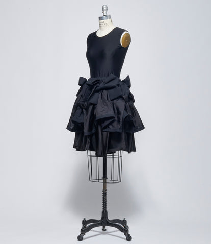 SS26 Noir Kei Ninomiya Comme Des Garcons Womens Bow Skirt