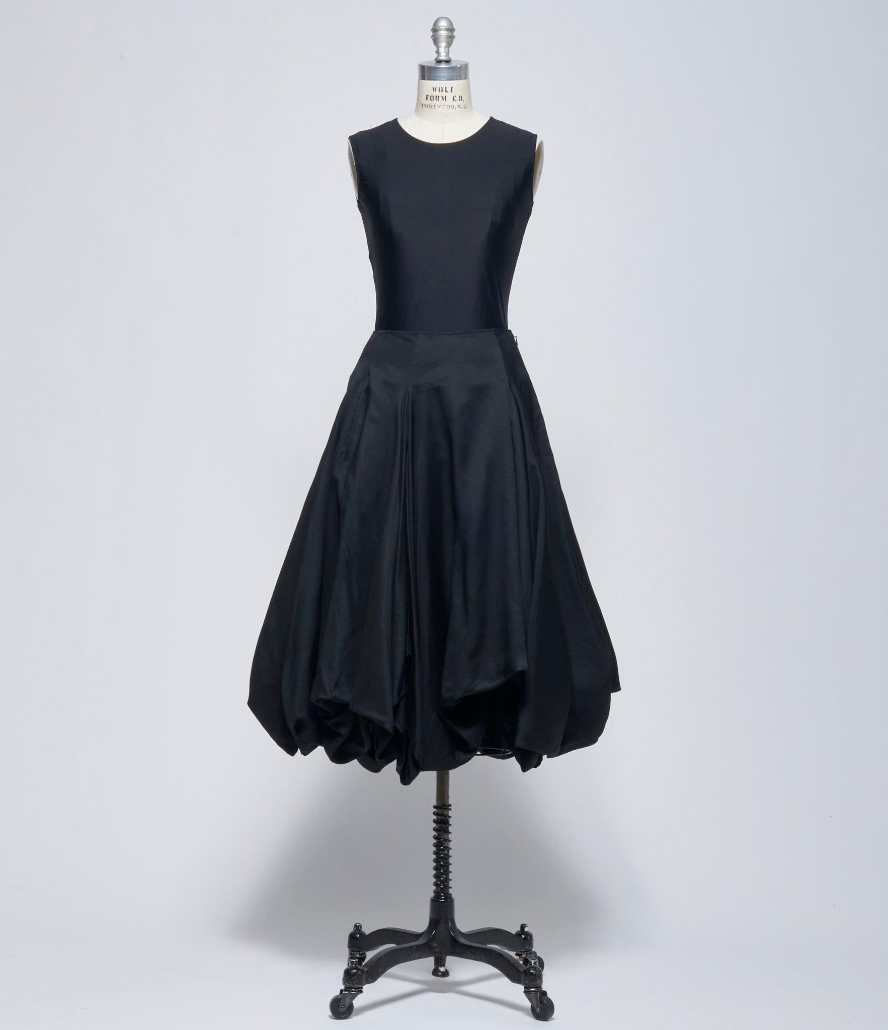 SS26 Yohji Yamamoto Womens Panel Balloon Skirt