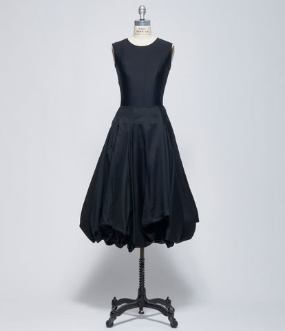 SS26 Yohji Yamamoto Womens Panel Balloon Skirt