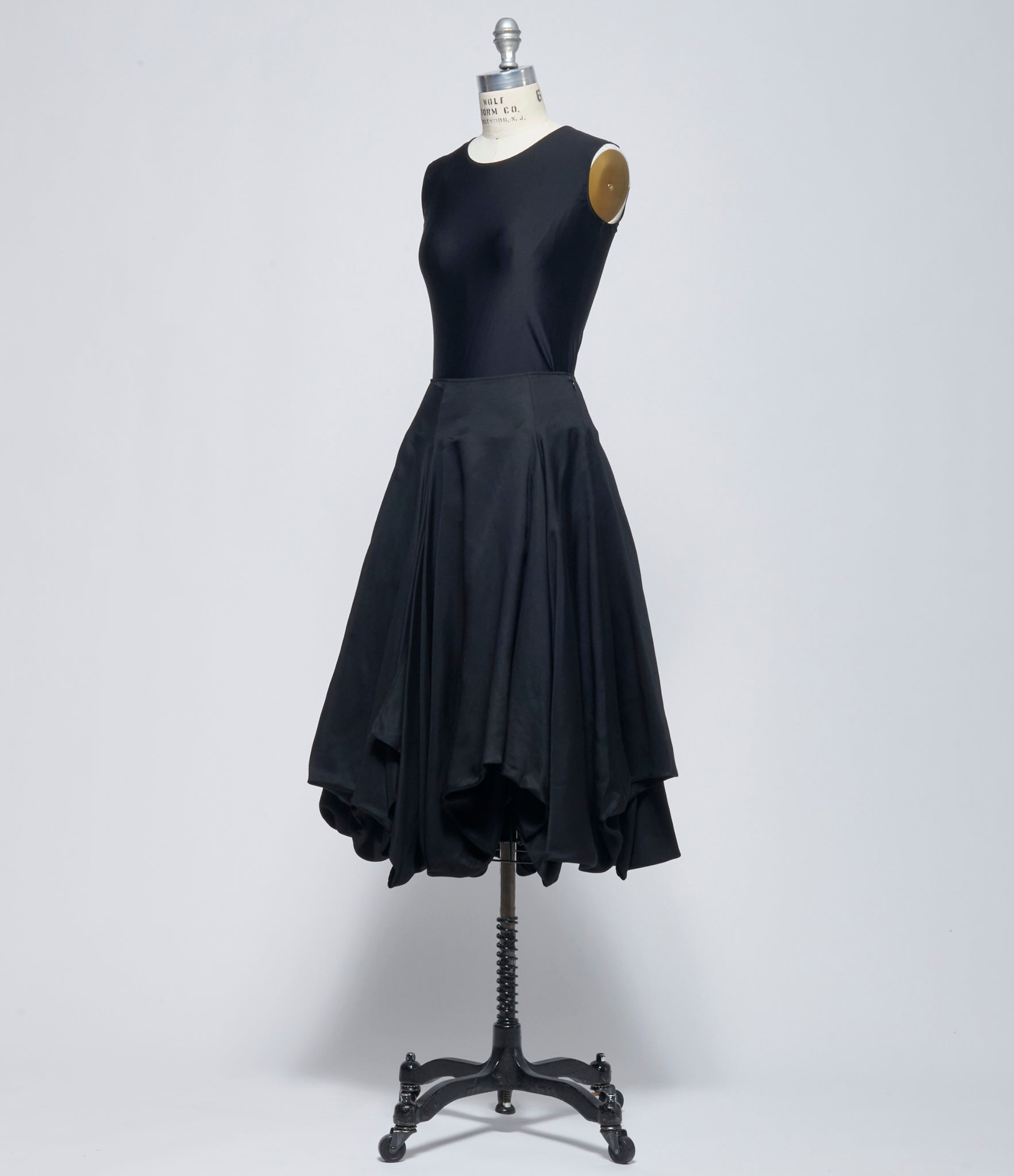 SS26 Yohji Yamamoto Womens Panel Balloon Skirt