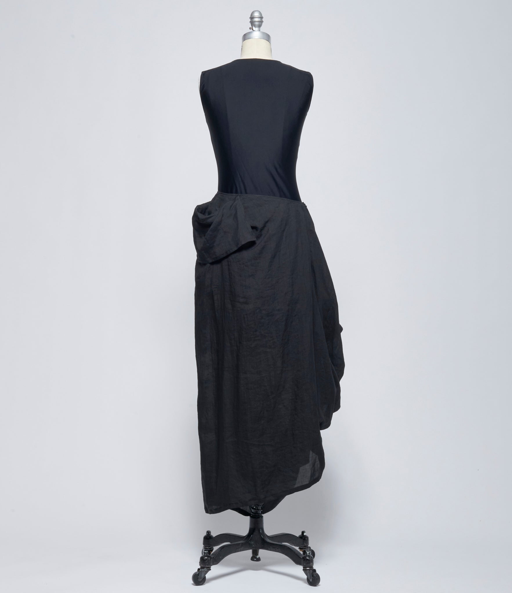 SS26 Yohji Yamamoto Womens Draped Skirt