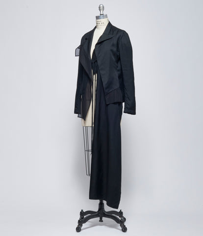 SS26 Yohji Yamamoto Womens F Combination Short Jacket