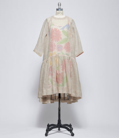 SS26 Pero Womens Linen Woven Dress