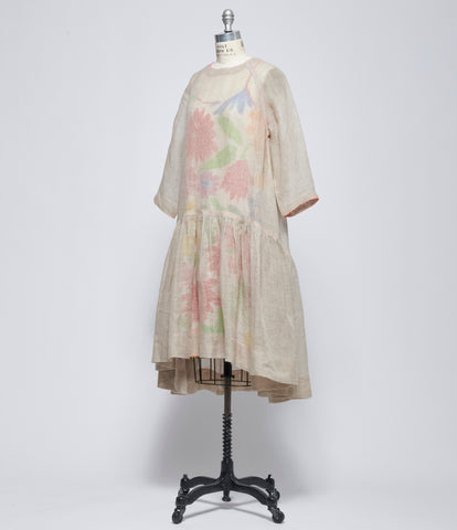 SS26 Pero Womens Linen Woven Dress