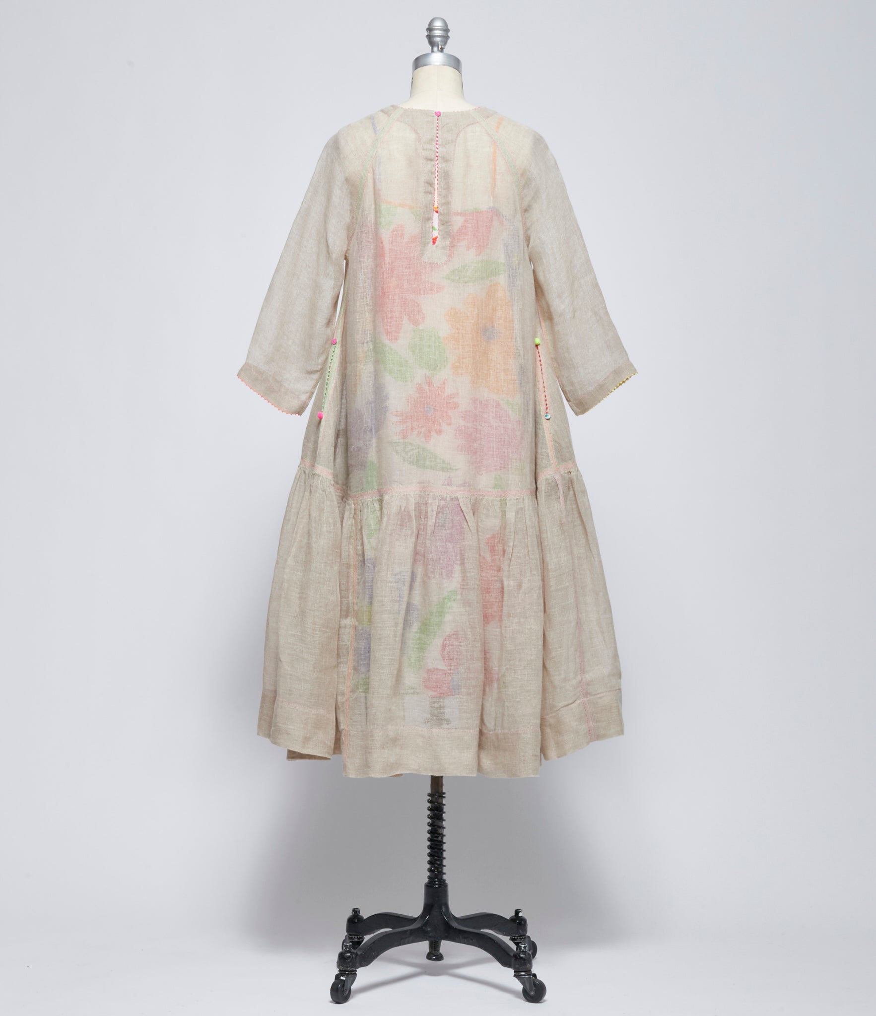 SS26 Pero Womens Linen Woven Dress