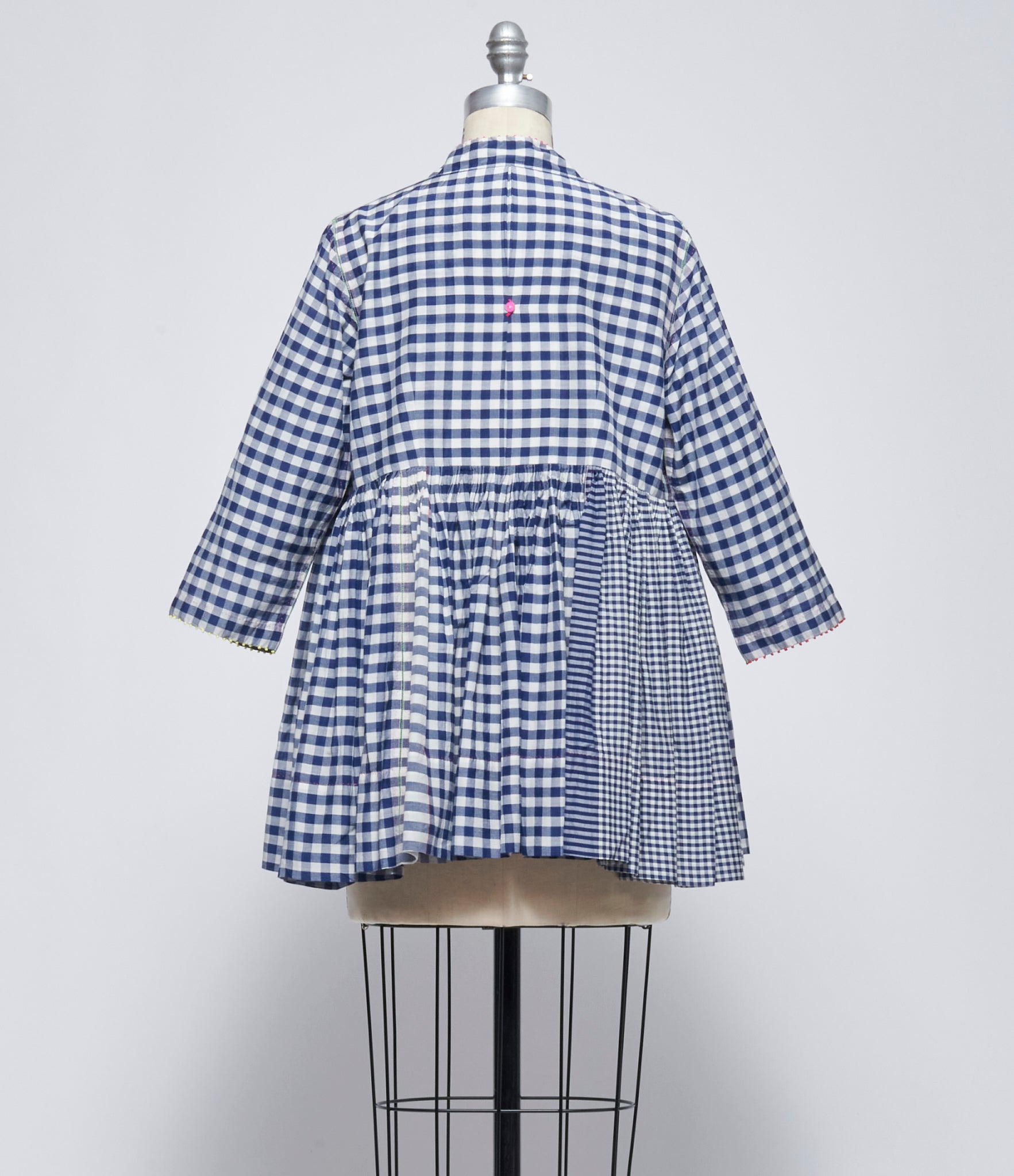 SS26 Pero Womens Blue Cotton Silk Top