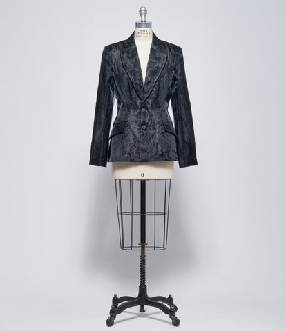 SS26 Quetsche Womens Organza Lace Underlay Blazer