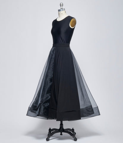 SS26 Quetsche Womens Transparent Volume Skirt