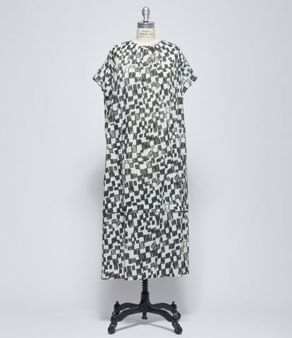 SS26 toogood Womens Flint Felt Tip The Poet Dress