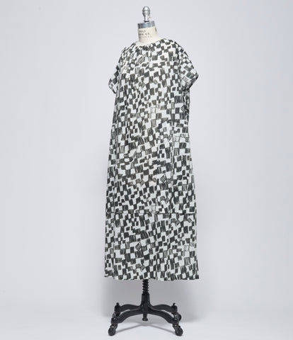 SS26 toogood Womens Flint Felt Tip The Poet Dress