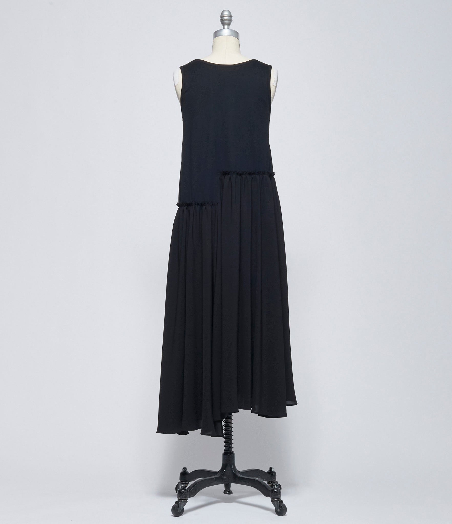 SS26 Y's Womens O-Sleeveless Combination Dress