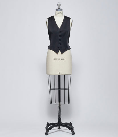 SS26 Ann Demeulemeester Womens Tiuku Classic Waistcoat