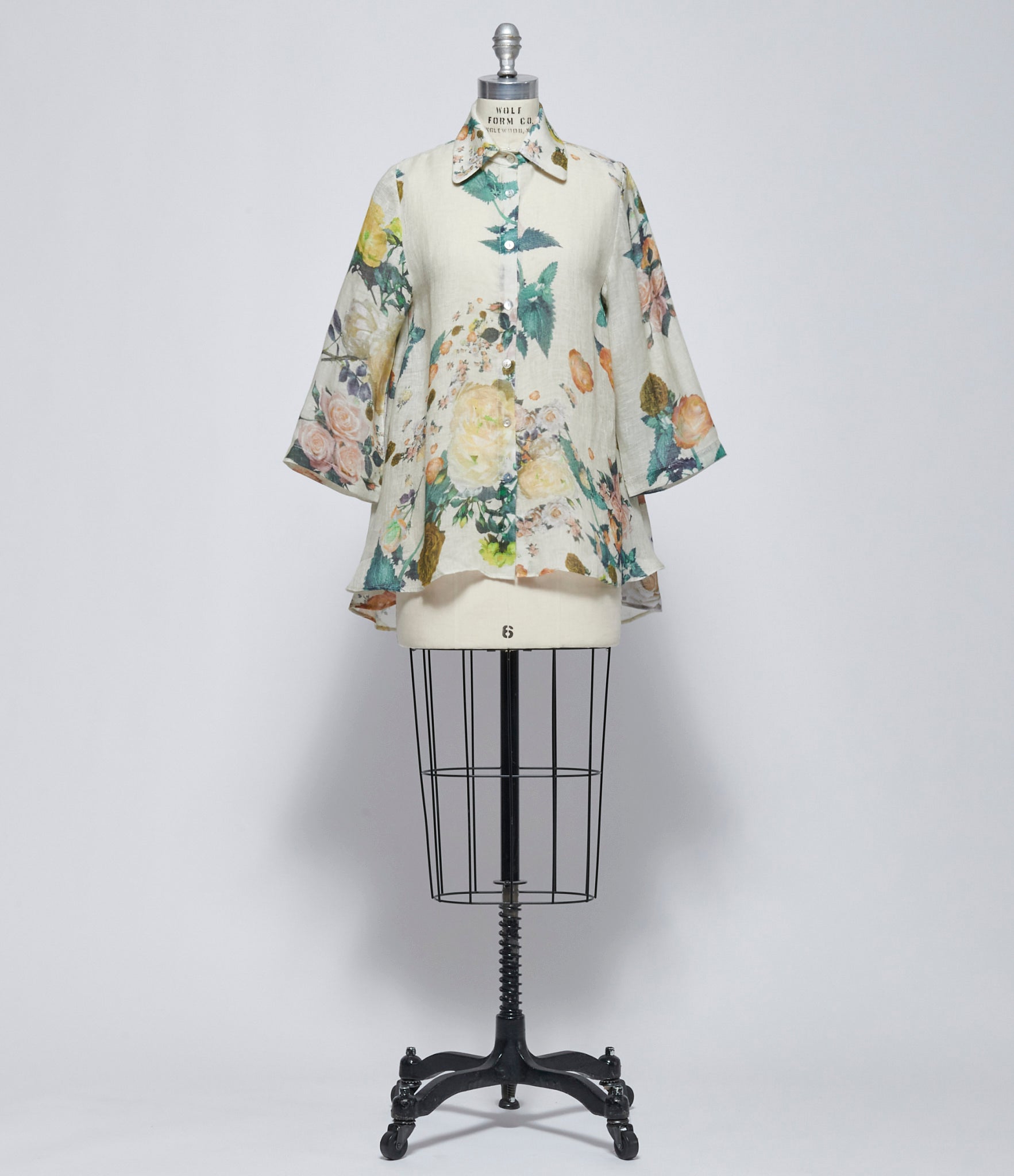 SS26 Replika Floral Natural Top
