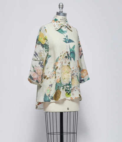 SS26 Replika Floral Natural Top